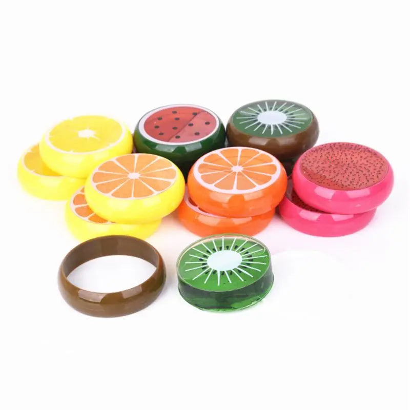 4Pcs Fruit Slime Toy