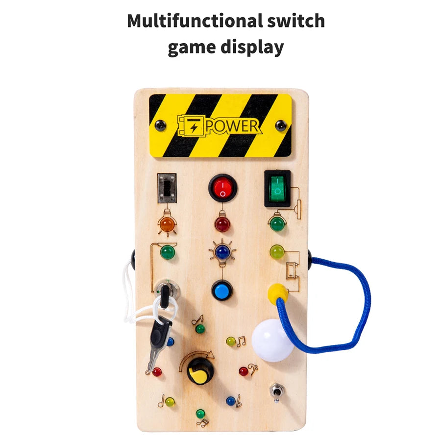 Montessori Busy Board Sensory Toys