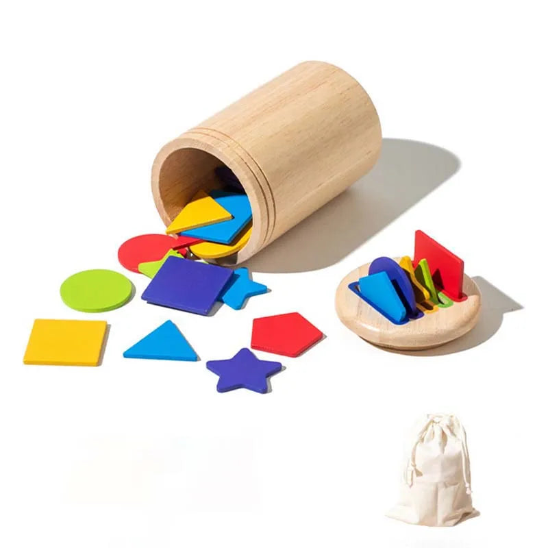 Montessori Wooden Matching Toys