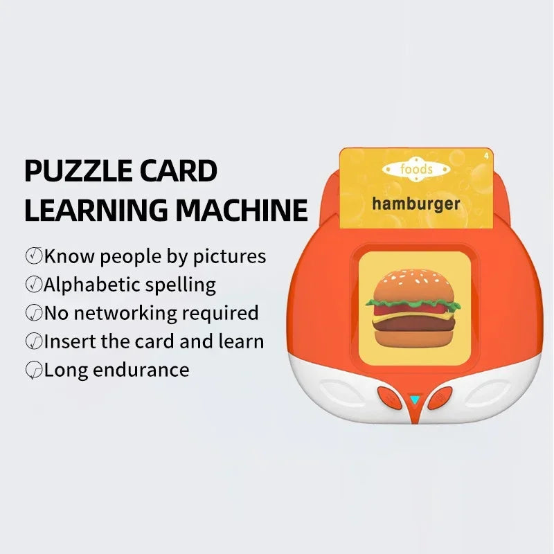 Talking Flash Cards Early Educational Toys