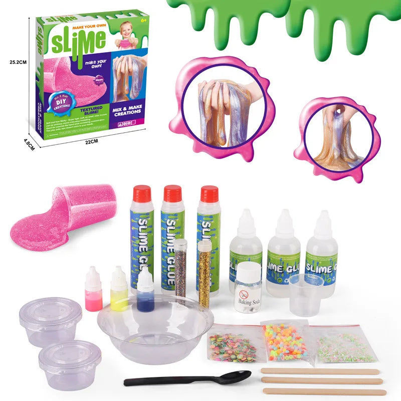 Making Kits Science Experiments Kit DIY Glitter Slme