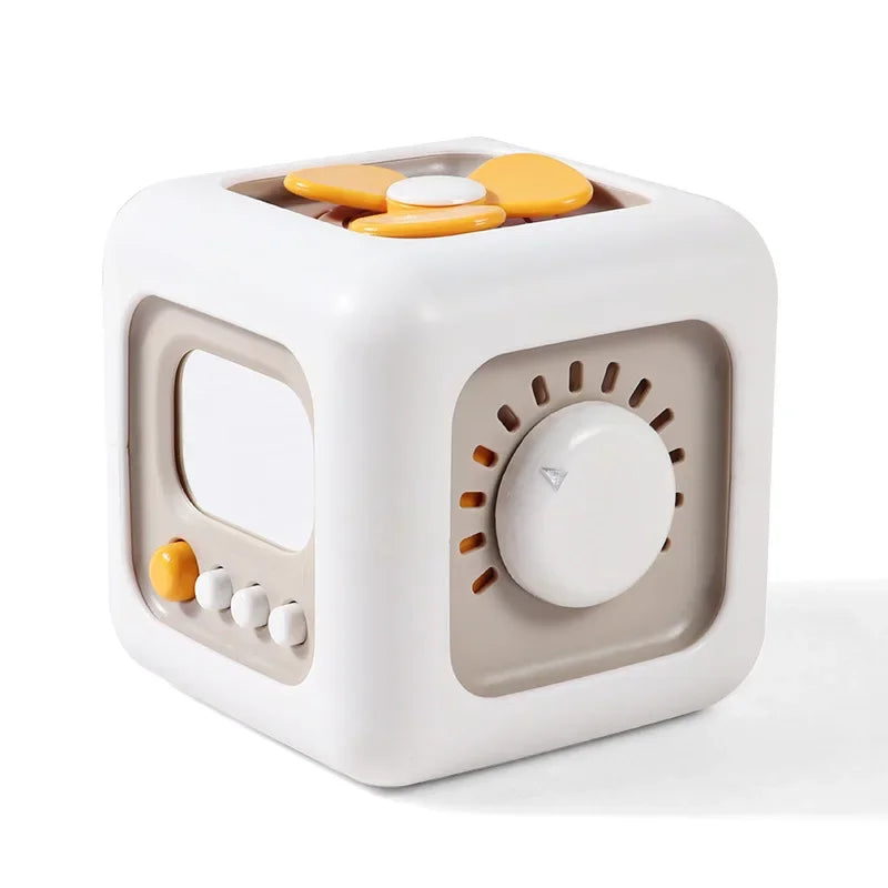 Multifunctional Busy Cube Montessori Activity Toy