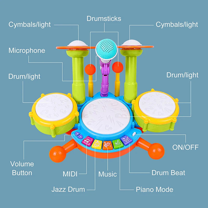 Musical Baby Educational Instruments Toys