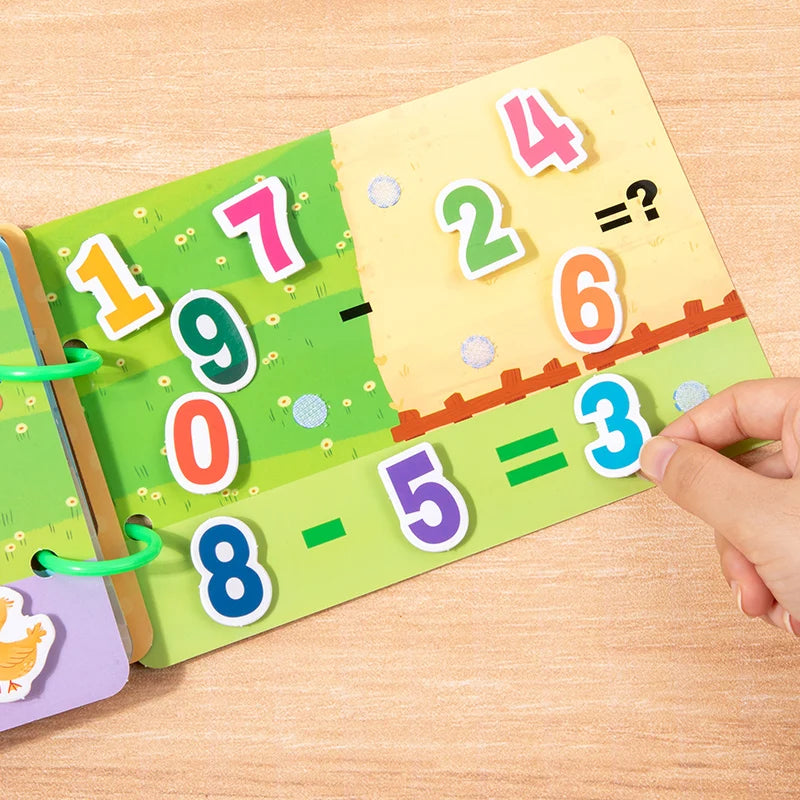 Readings Numbers Matching Puzzle Game Educational Toys