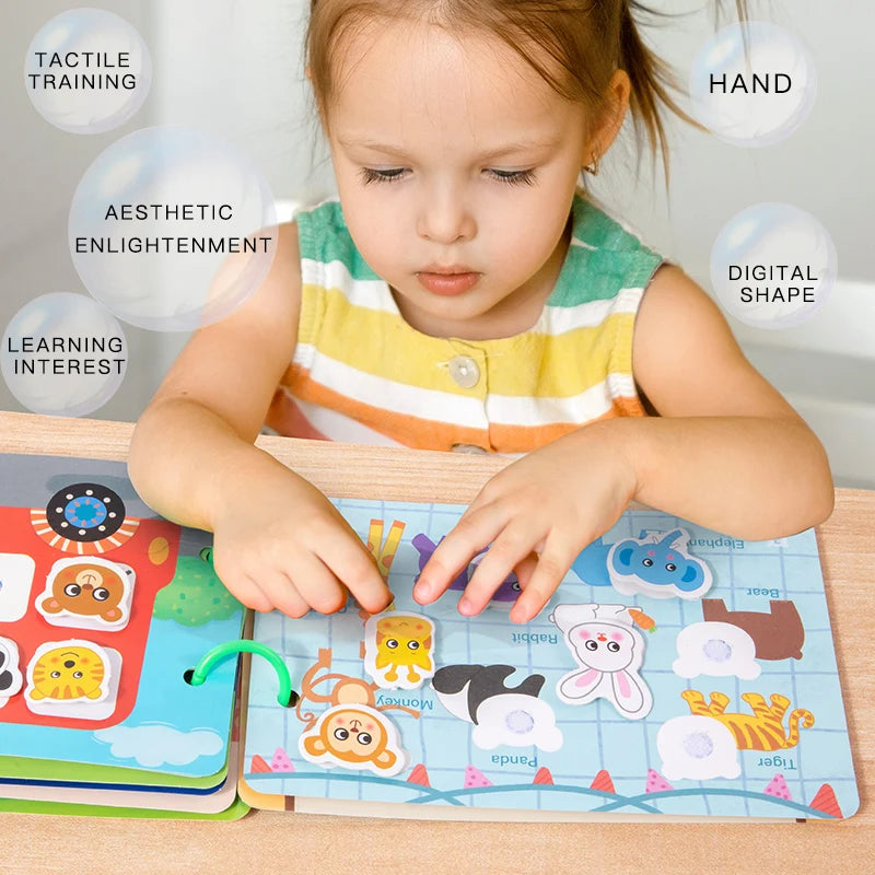 Readings Numbers Matching Puzzle Game Educational Toys