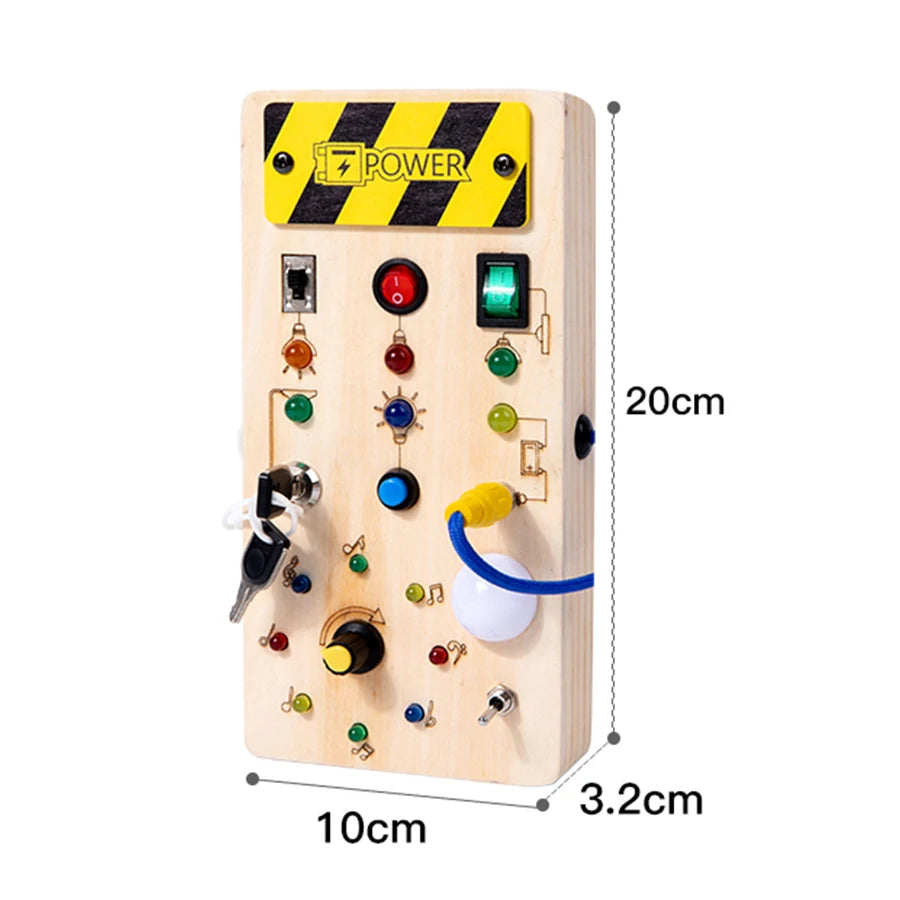 Montessori Busy Board Sensory Toys