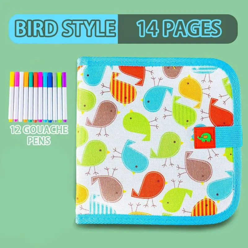 Toddlers Toys Reusable Drawing Pads