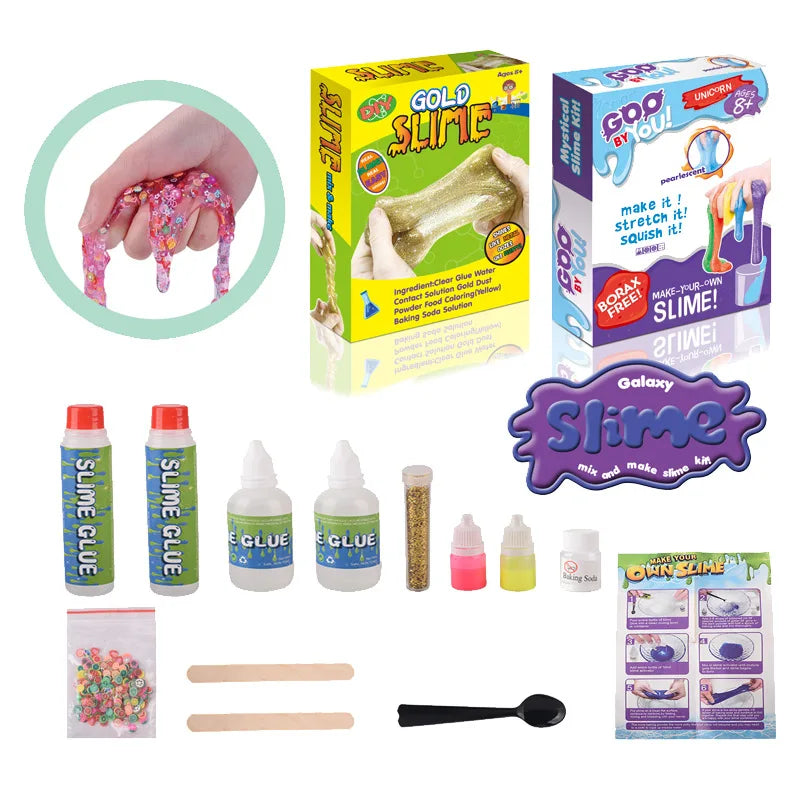 Making Kits Science Experiments Kit DIY Glitter Slme