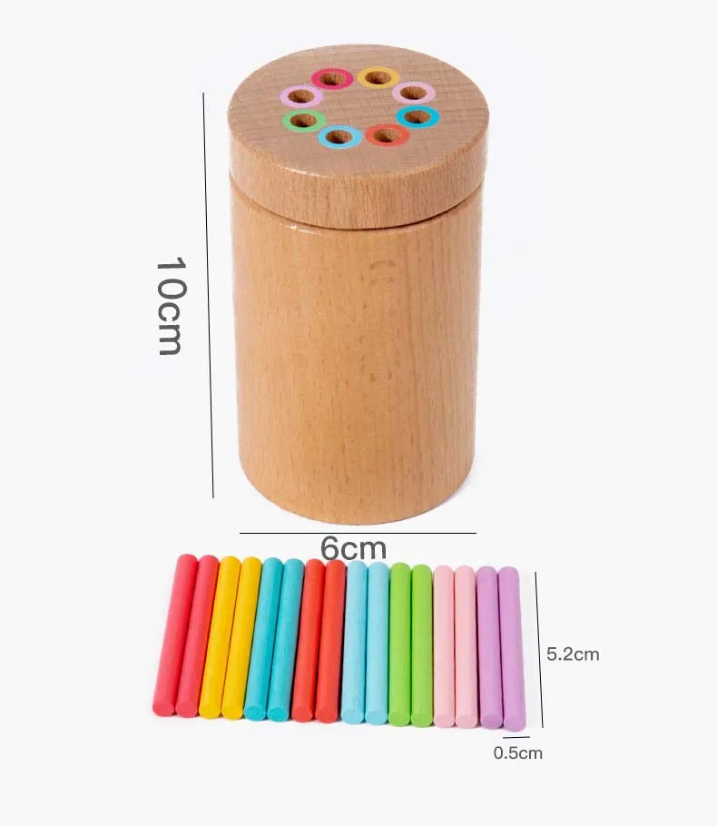 Montessori Wooden Matching Toys