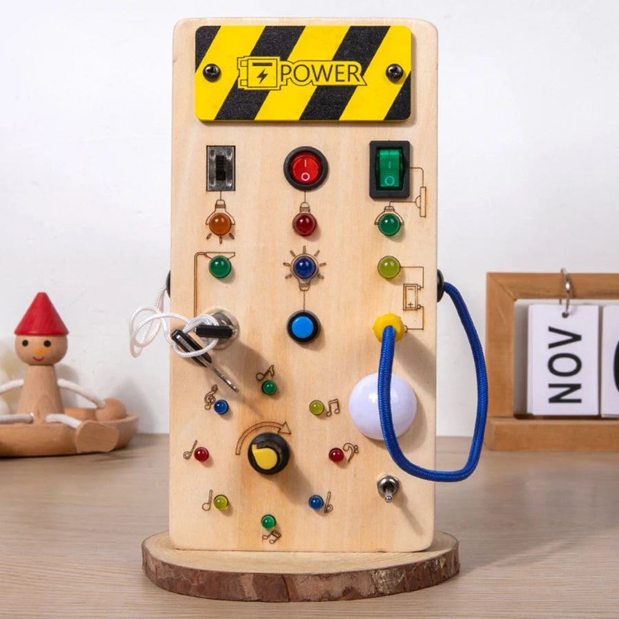 Montessori Busy Board Sensory Toys