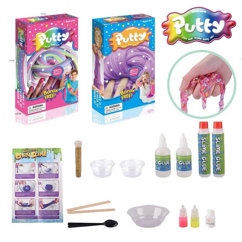 Making Kits Science Experiments Kit DIY Glitter Slme