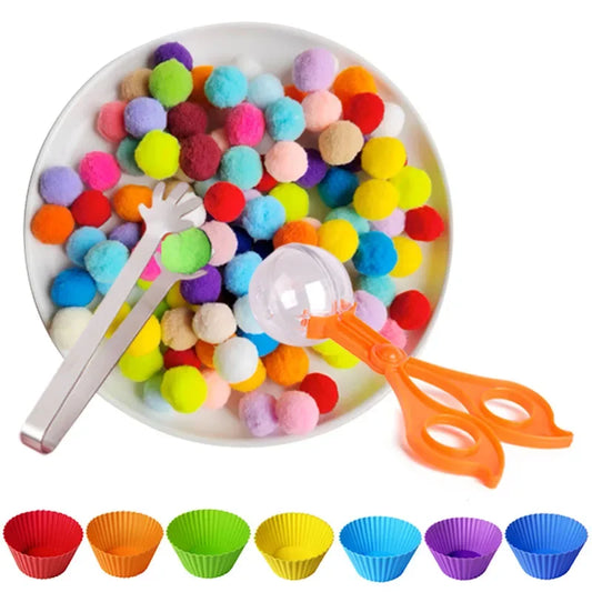 Fine Motor Skill Matching Game Learning Counting Toy