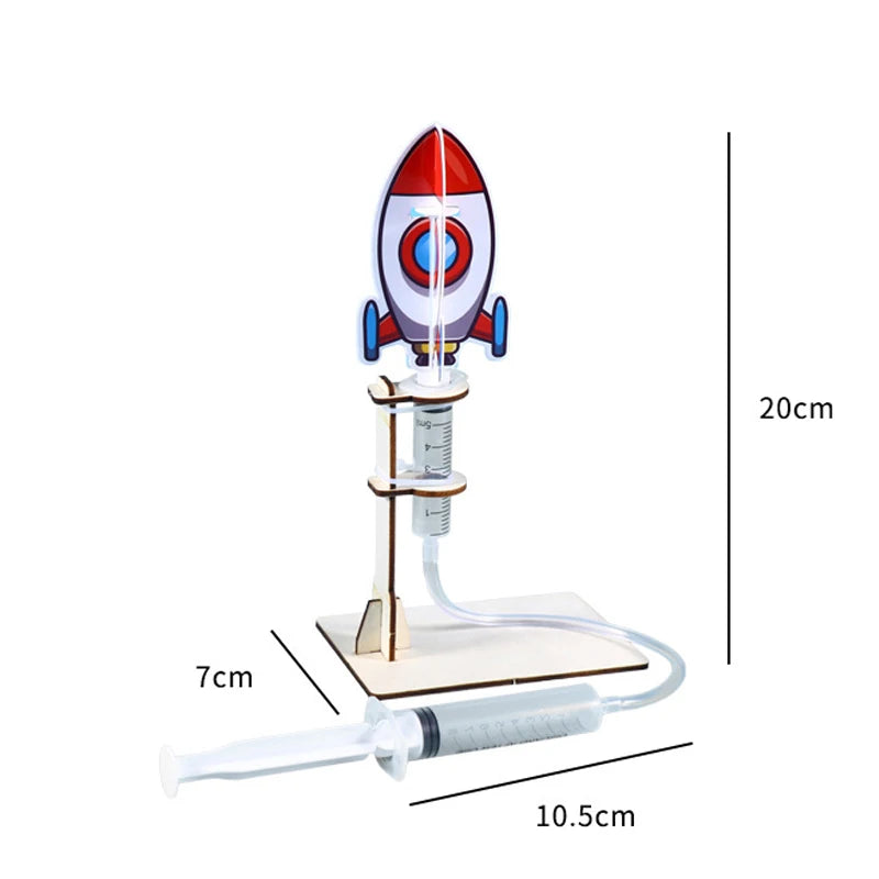 Simulated Rocket Launch Kids Science Toy