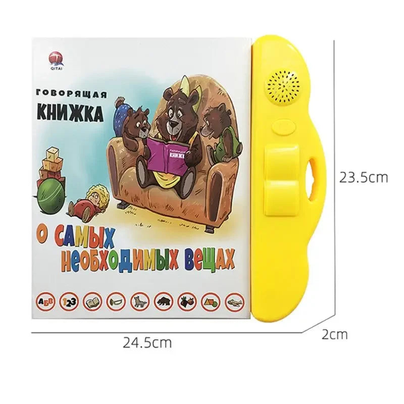 Russian Electronic Sound Book Educational Book Toy