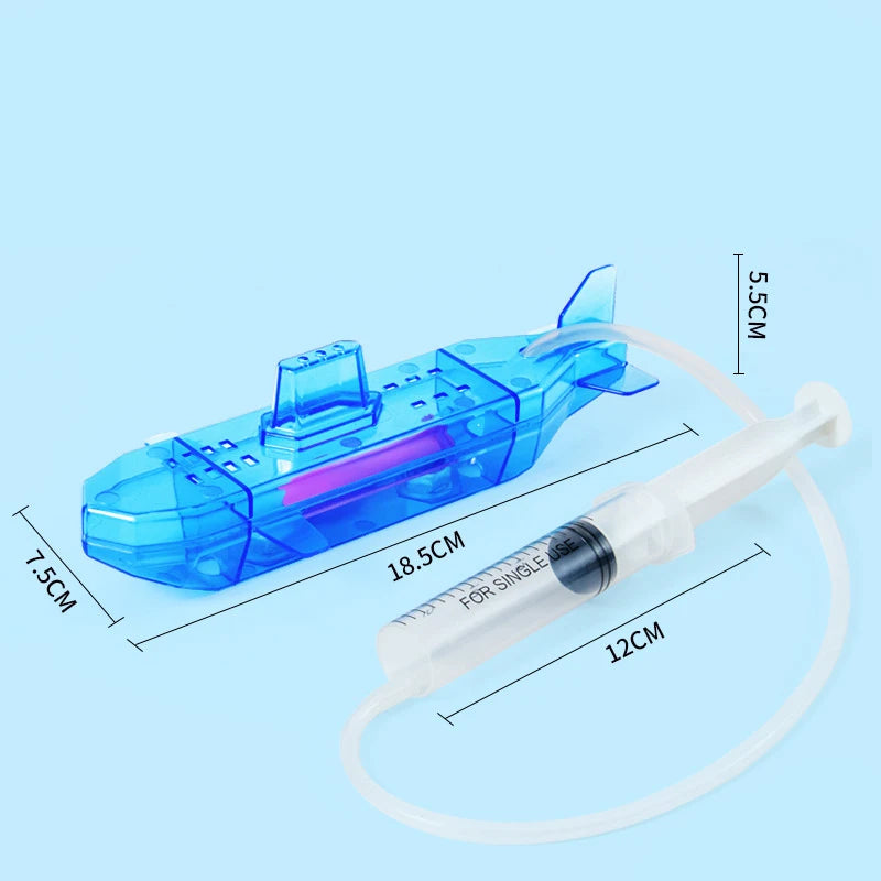 Children's Science Experiment Submarine