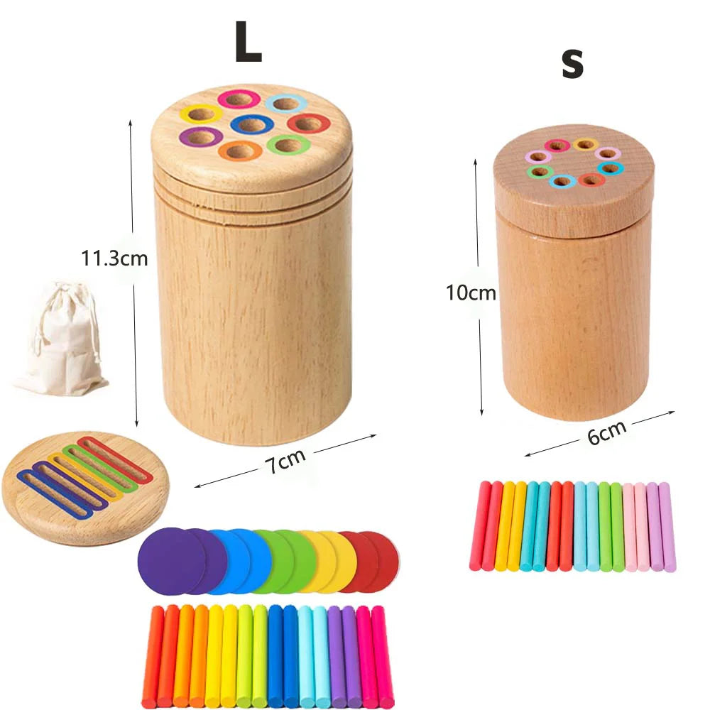 Montessori Wooden Matching Toys