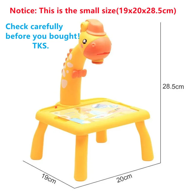 Mini Led Projector Art Drawing Table